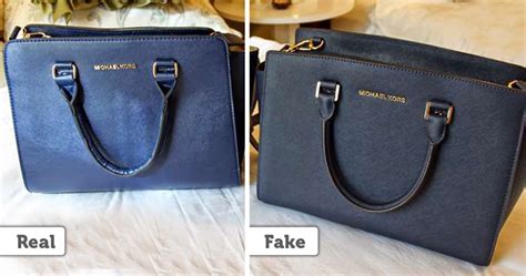 what does a fake michaels kors purse look like|real michael kors purse.